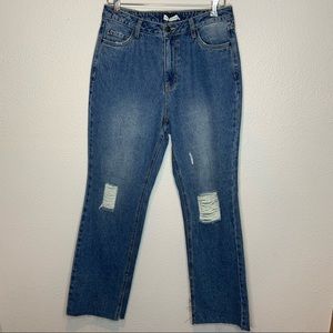 NWT Avec Les Filles High Waisted Jeans Size 30
